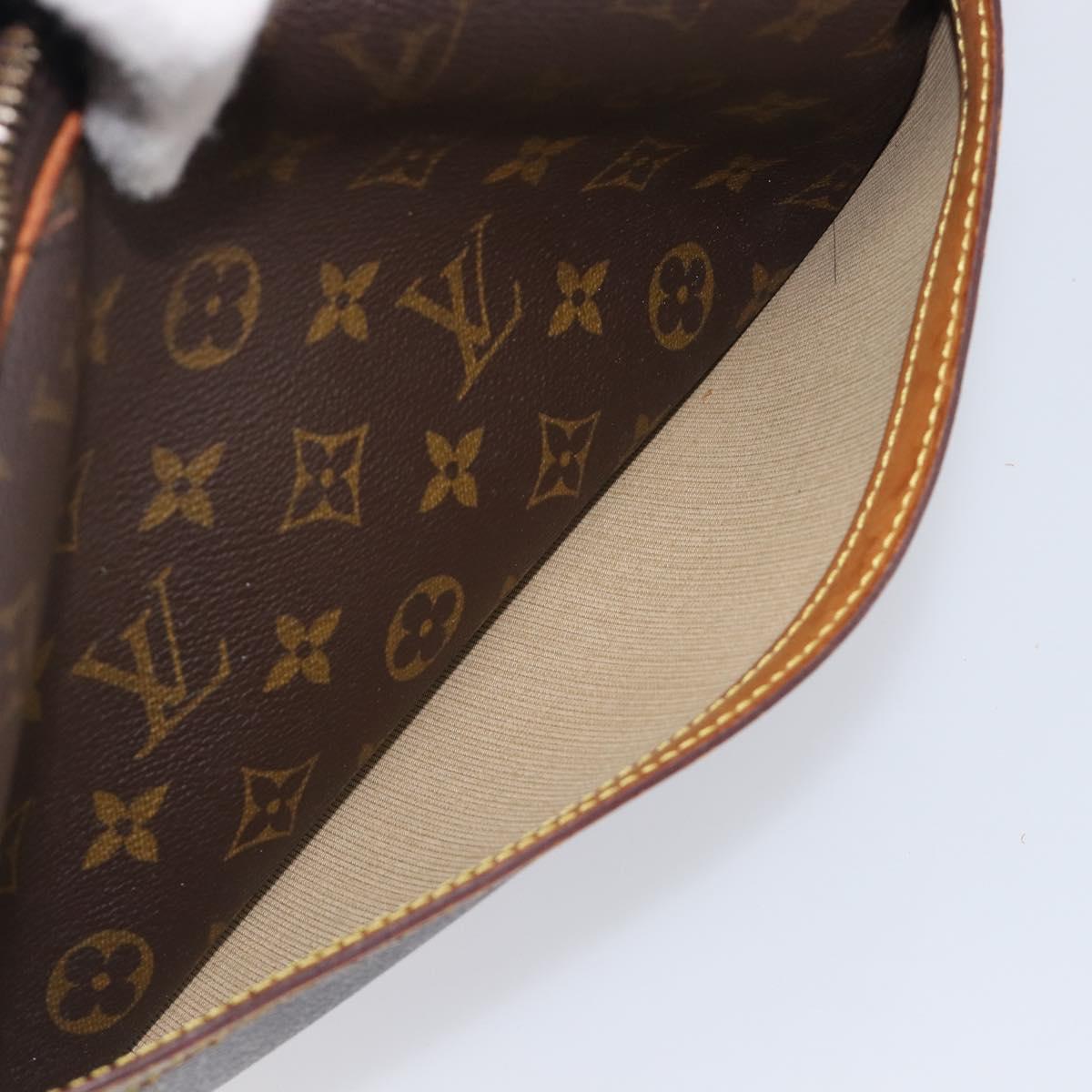 LOUIS VUITTON Monogram Reporter PM Shoulder Bag M45254 LV Auth ti4041