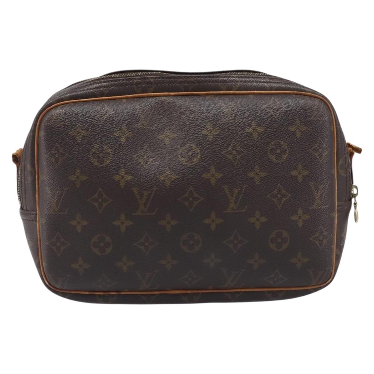 LOUIS VUITTON Monogram Reporter PM Shoulder Bag M45254 LV Auth ti4041