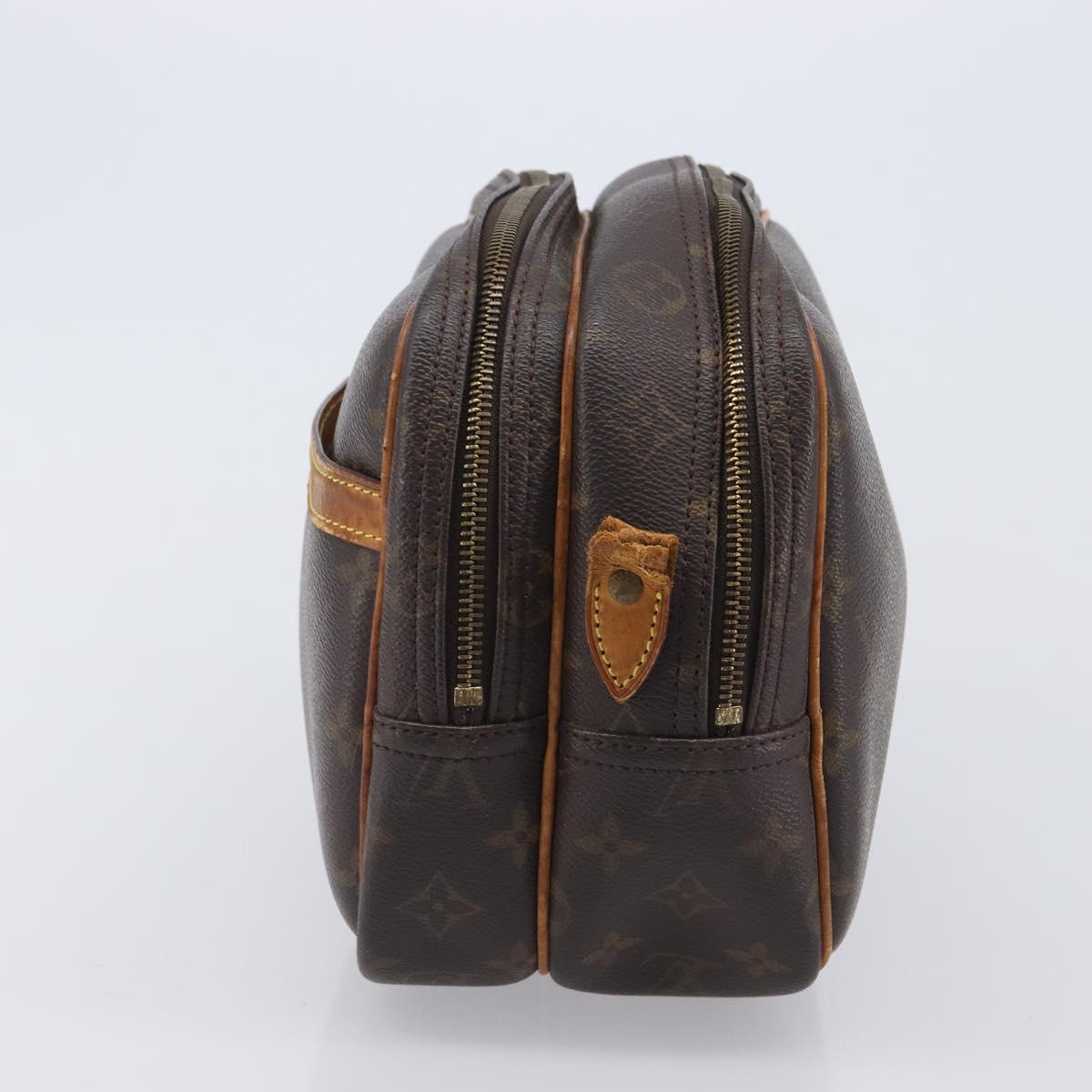 LOUIS VUITTON Monogram Reporter PM Shoulder Bag M45254 LV Auth ti4041