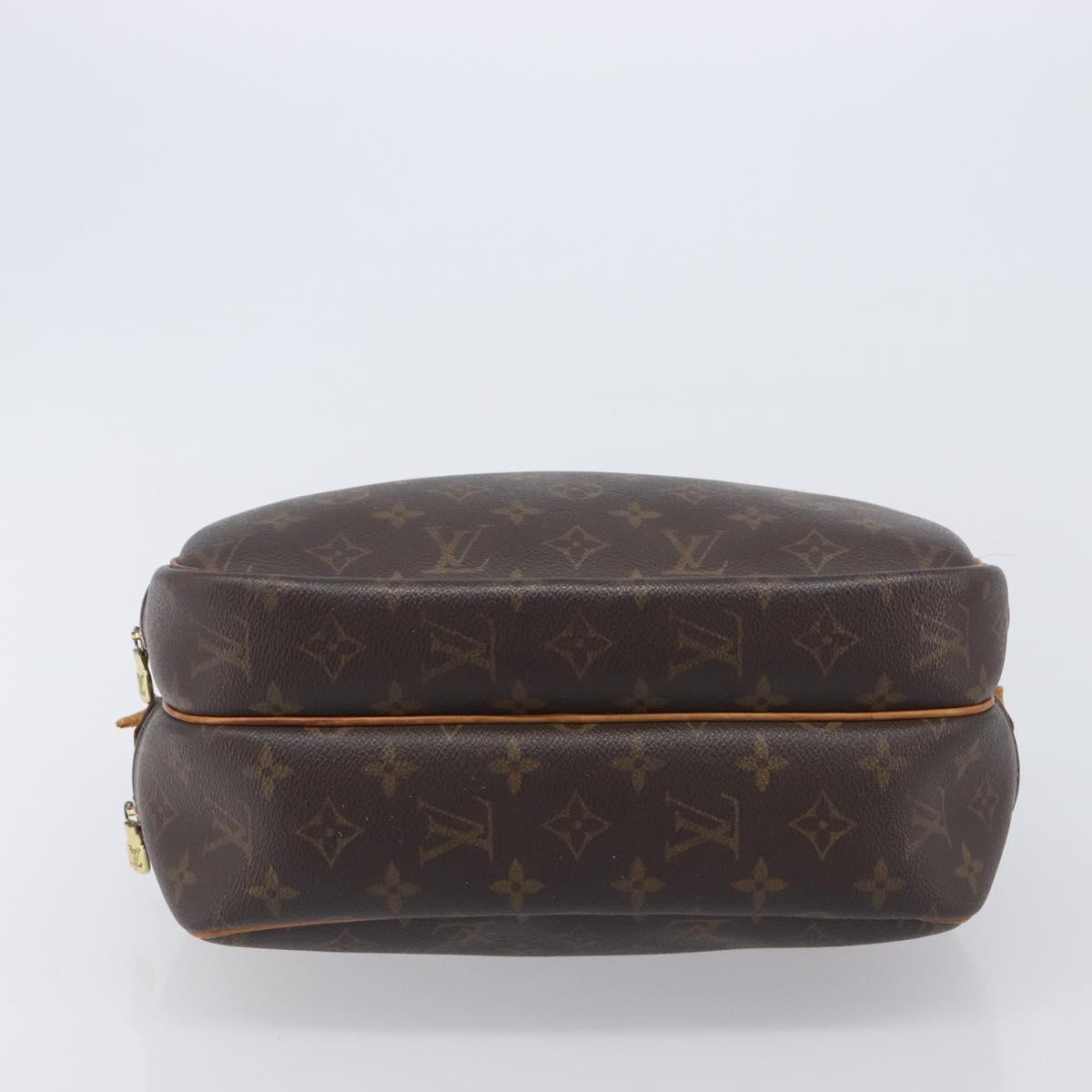 LOUIS VUITTON Monogram Reporter PM Shoulder Bag M45254 LV Auth ti4041