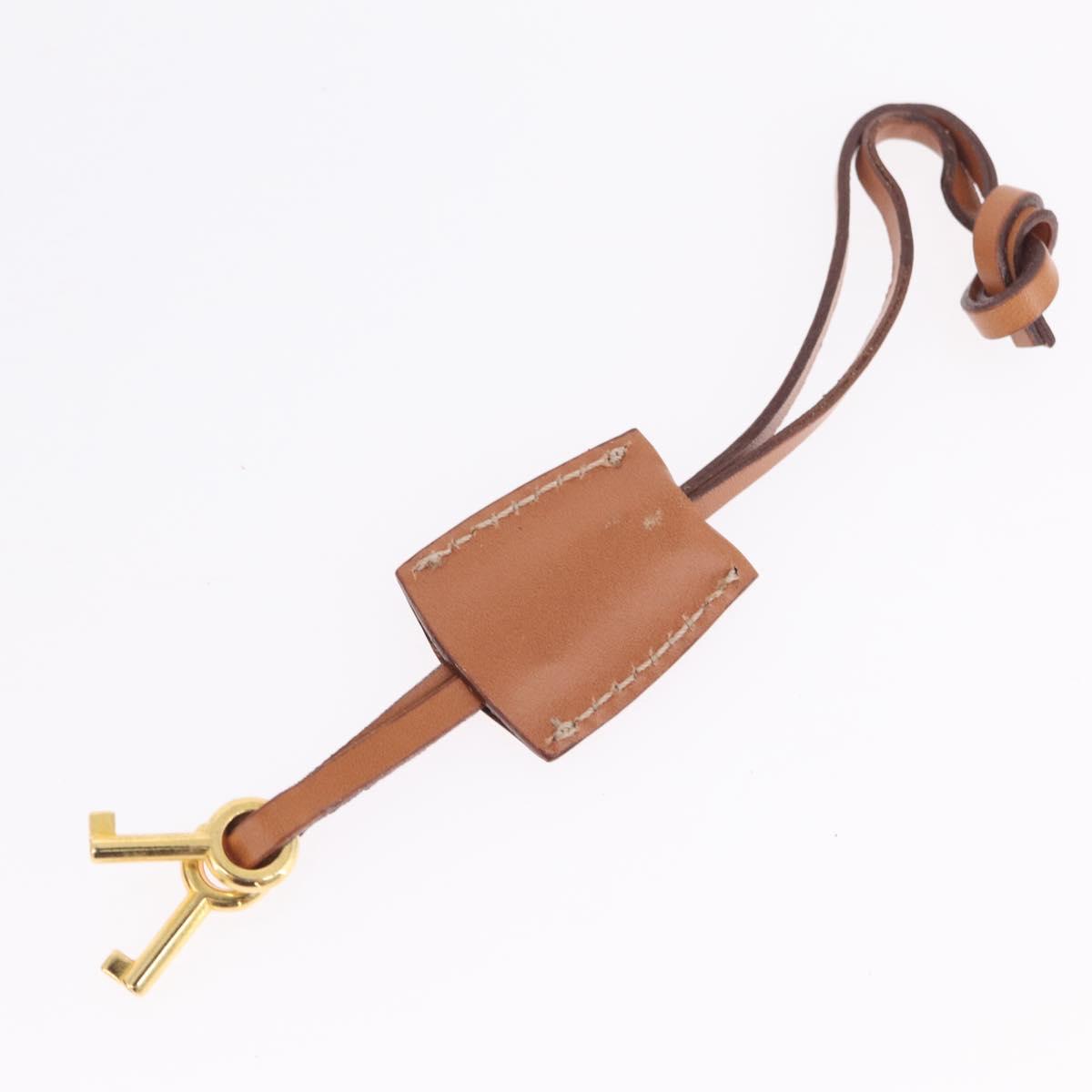 CELINE Macadam Business Bag PVC Brown Gold Tone Auth ti4052