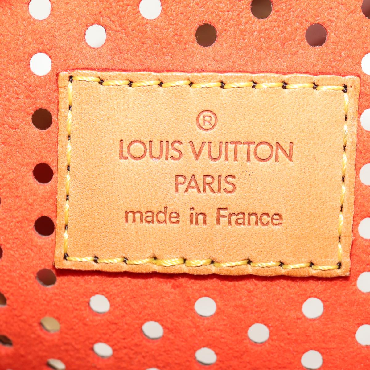 LOUIS VUITTON Monogram Perfo Dumi Lynne Shoulder Bag M95178 LV Auth TR185