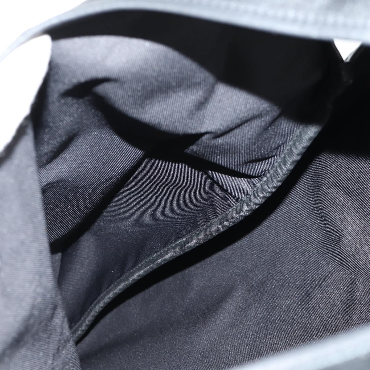 LOUIS VUITTON Monogram Shadow Tote Bag Black M43679 LV Auth TR218