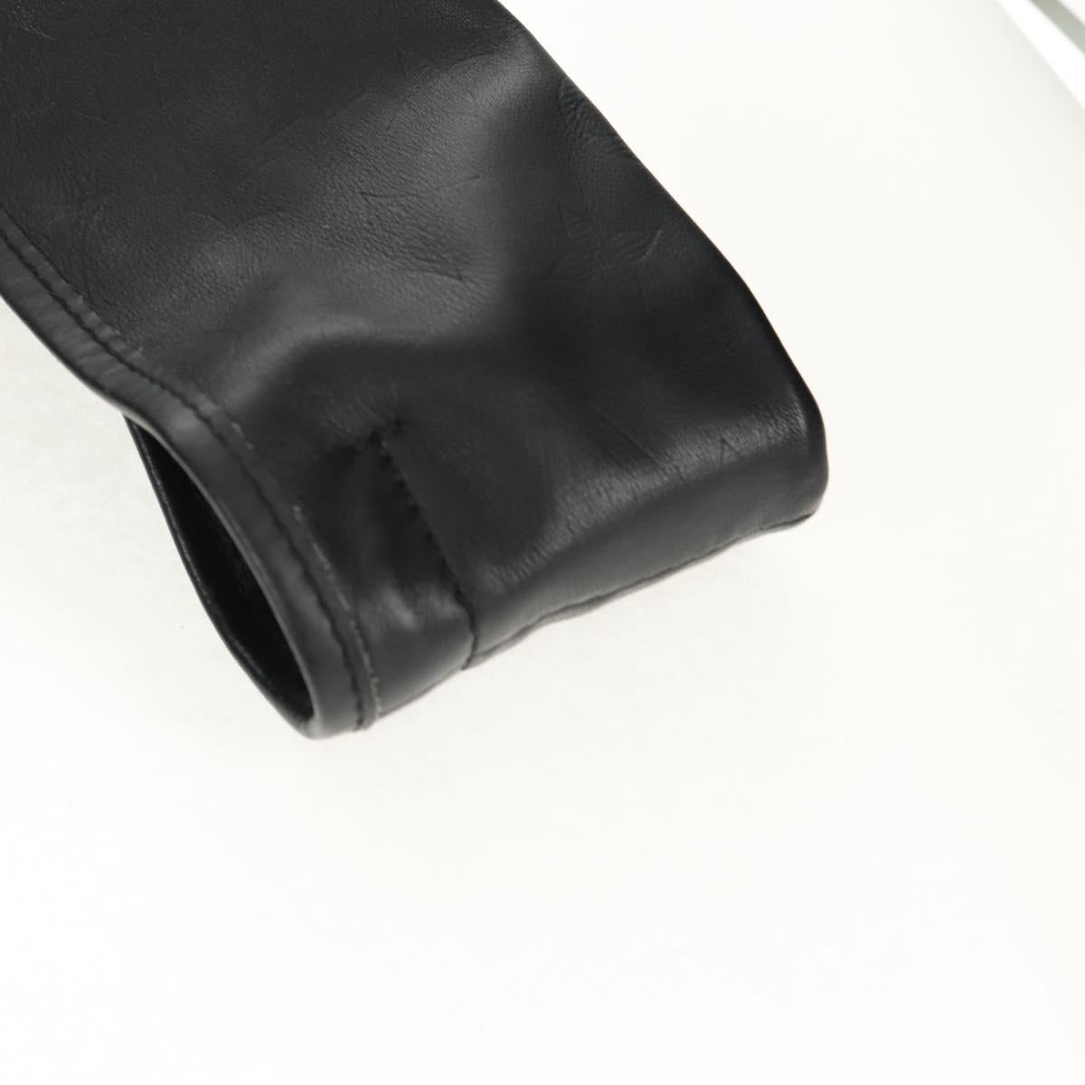 LOUIS VUITTON Monogram Shadow Tote Bag Black M43679 LV Auth TR218
