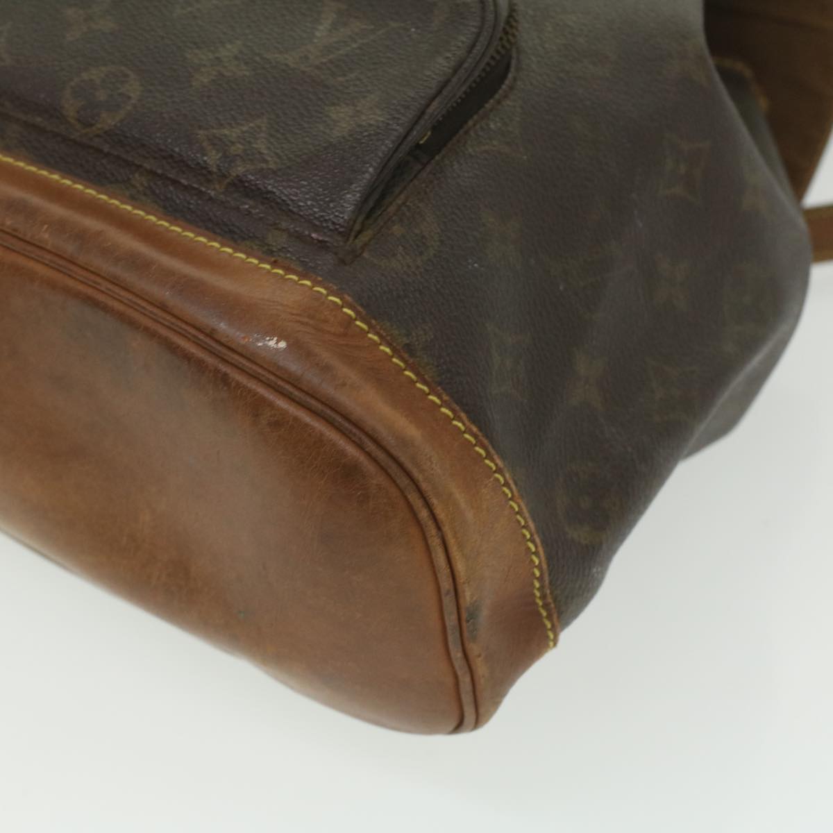 LOUIS VUITTON Monogram Montsouris MM Backpack M51136 LV Auth uy084