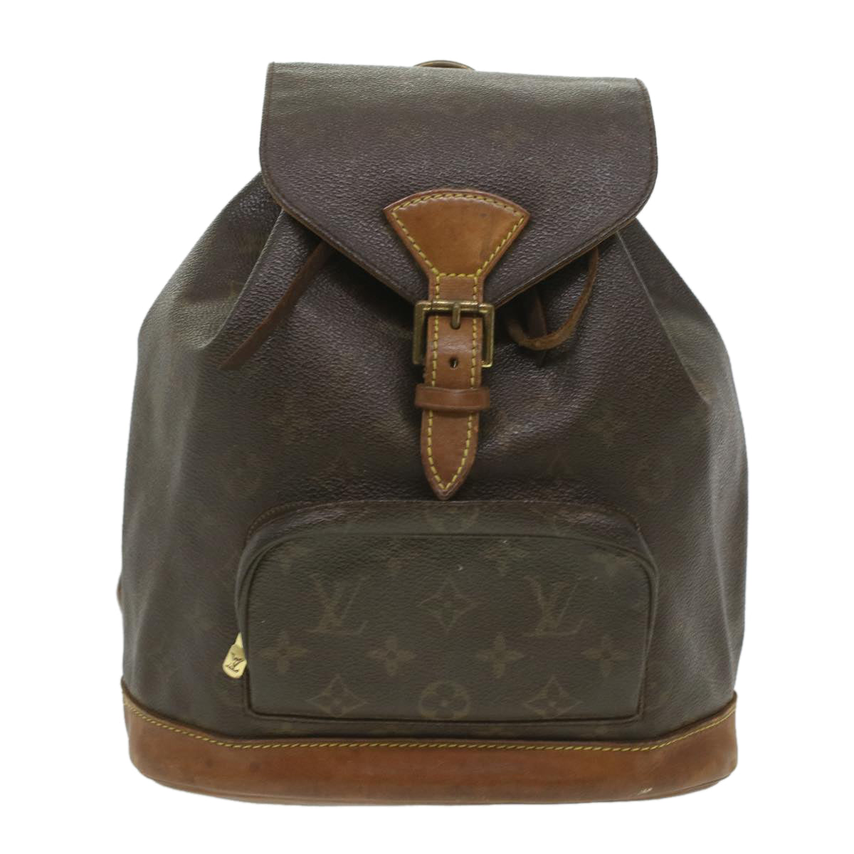 LOUIS VUITTON Monogram Montsouris MM Backpack M51136 LV Auth uy084