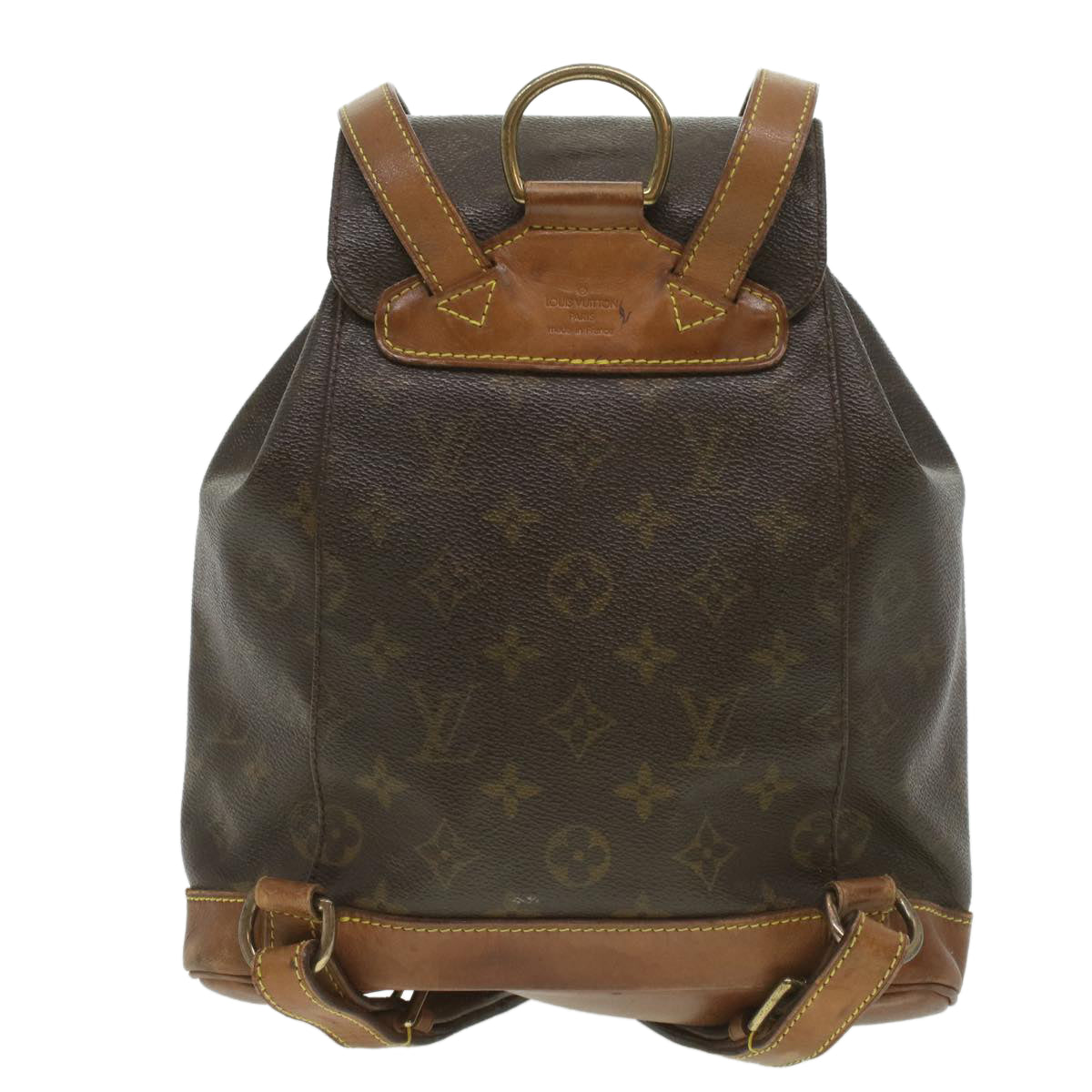 LOUIS VUITTON Monogram Montsouris MM Backpack M51136 LV Auth uy084