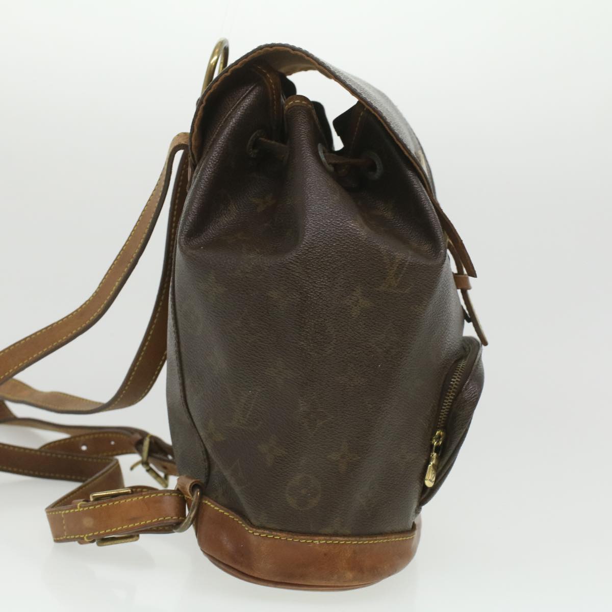 LOUIS VUITTON Monogram Montsouris MM Backpack M51136 LV Auth uy084