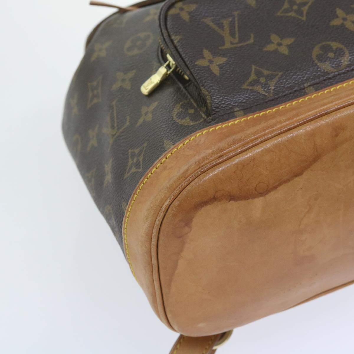 LOUIS VUITTON Monogram Montsouris MM Backpack M51136 LV Auth uy145