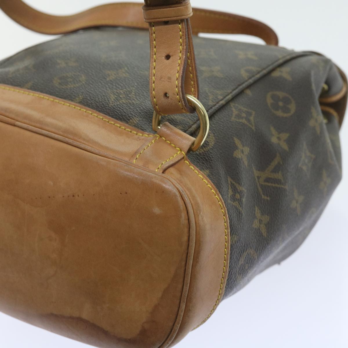 LOUIS VUITTON Monogram Montsouris MM Backpack M51136 LV Auth uy145