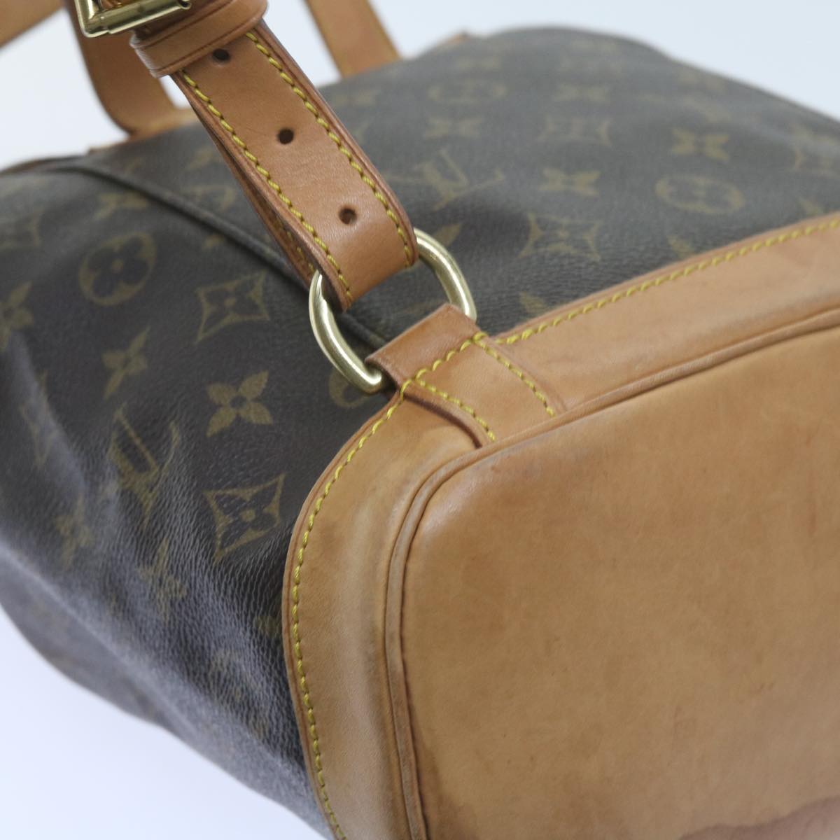 LOUIS VUITTON Monogram Montsouris MM Backpack M51136 LV Auth uy145