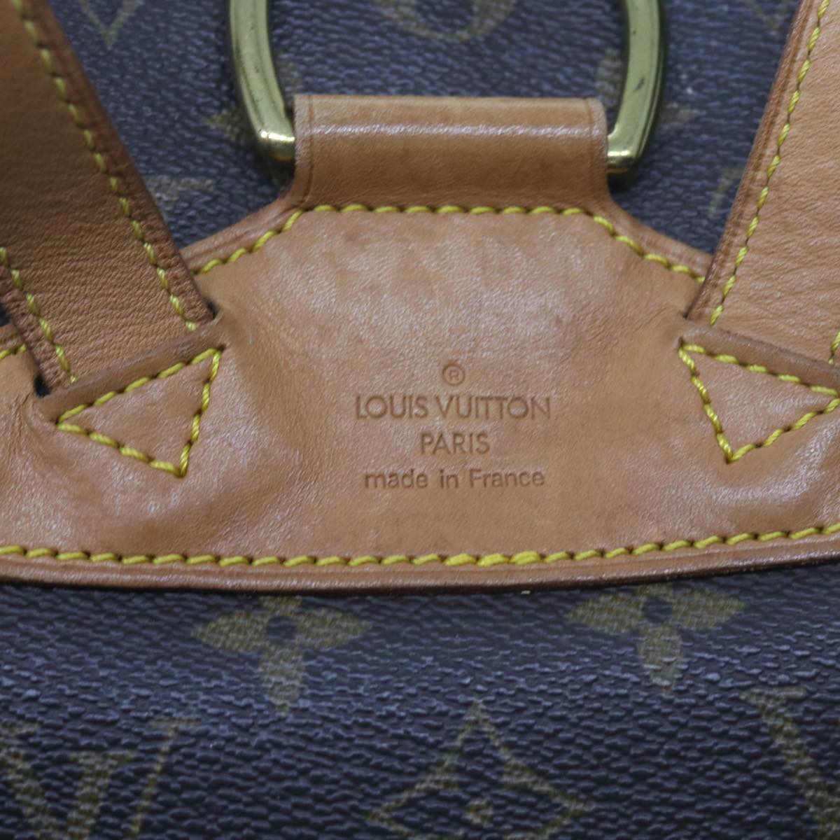 LOUIS VUITTON Monogram Montsouris MM Backpack M51136 LV Auth uy145