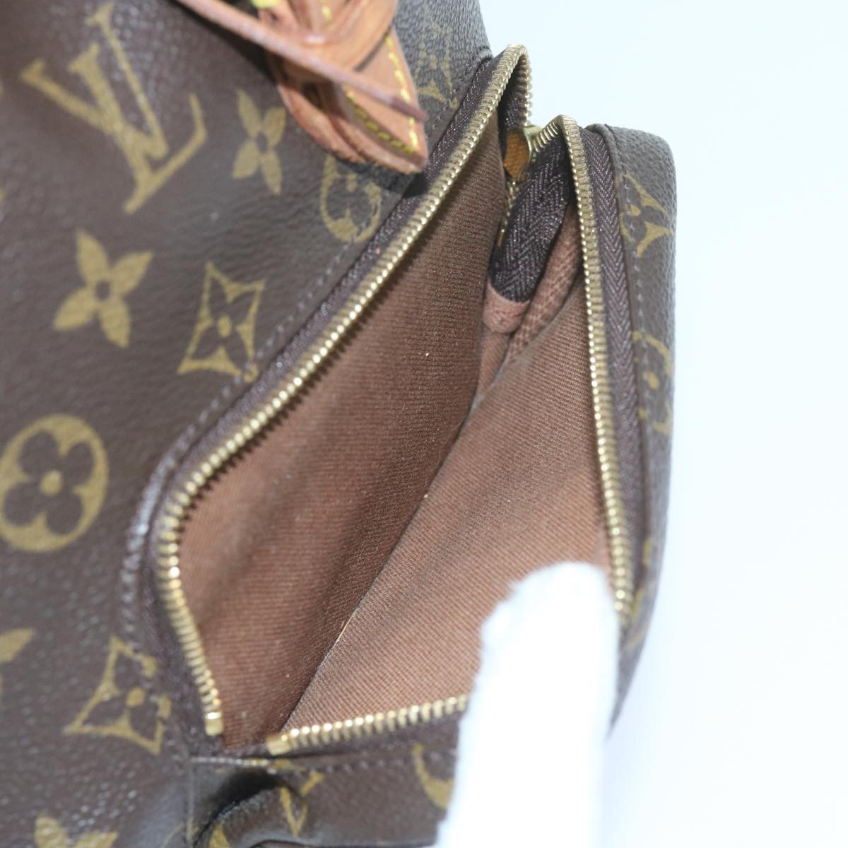 LOUIS VUITTON Monogram Montsouris MM Backpack M51136 LV Auth uy145