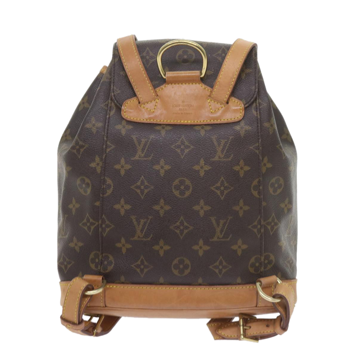 LOUIS VUITTON Monogram Montsouris MM Backpack M51136 LV Auth uy145