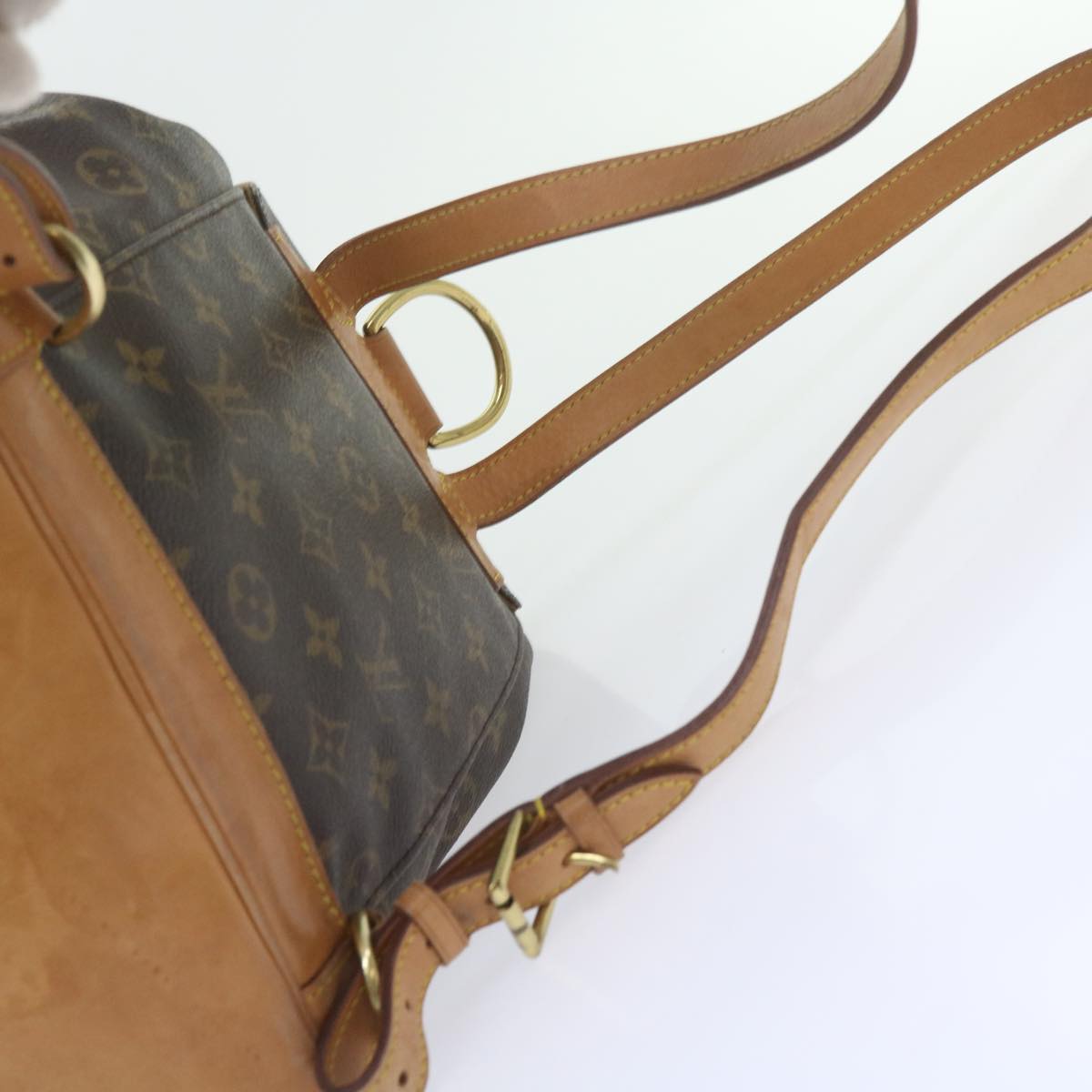 LOUIS VUITTON Monogram Montsouris MM Backpack M51136 LV Auth uy145