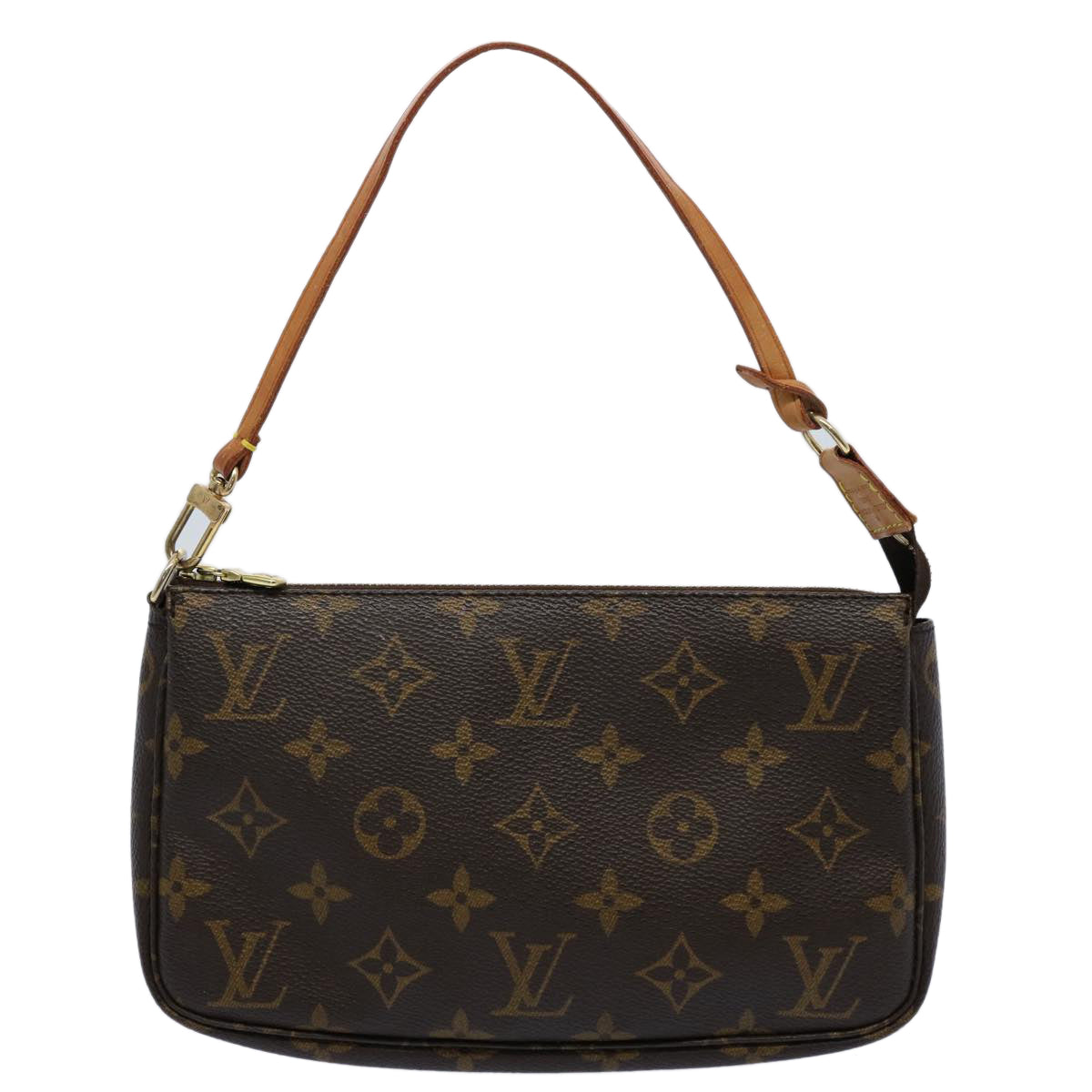 LOUIS VUITTON Monogram Pochette Accessoires Pouch M51980 LV Auth uy151