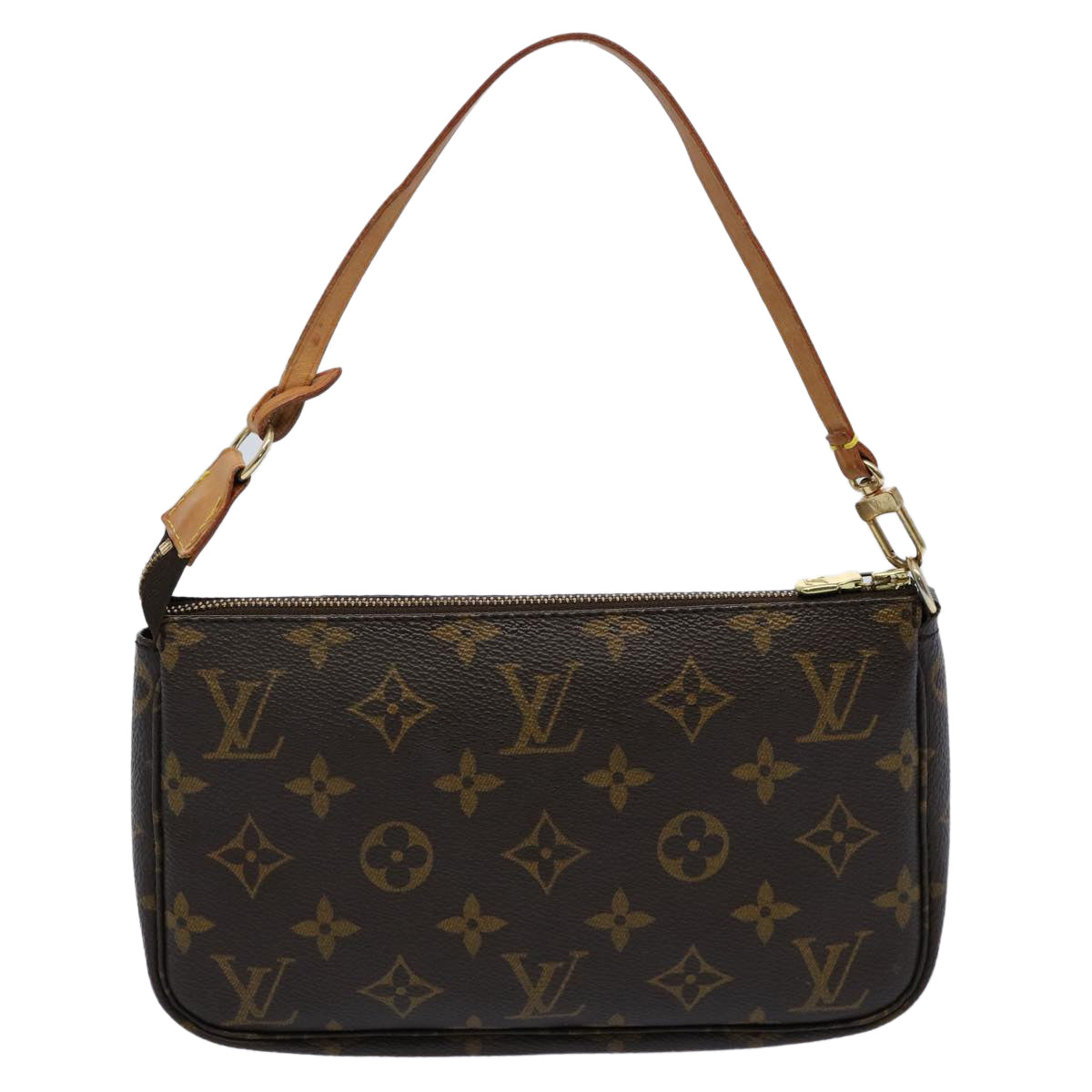 LOUIS VUITTON Monogram Pochette Accessoires Pouch M51980 LV Auth uy151