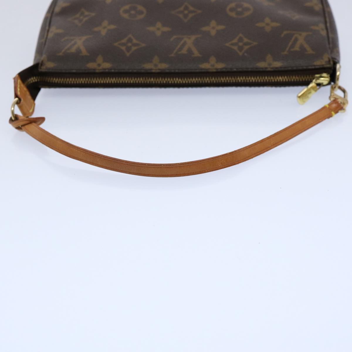 LOUIS VUITTON Monogram Pochette Accessoires Pouch M51980 LV Auth uy151