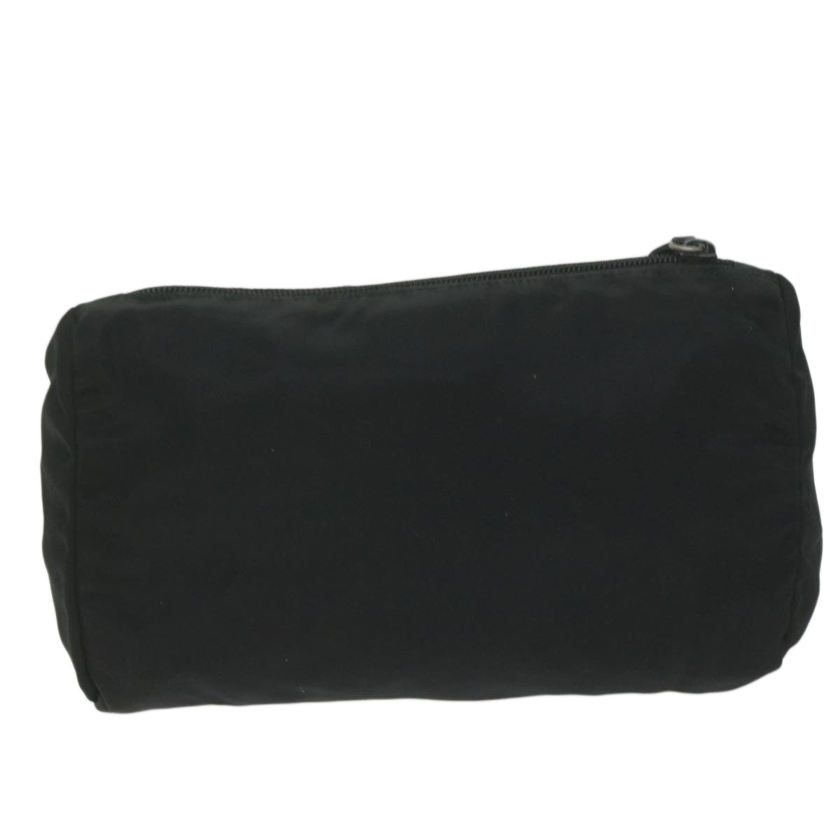 PRADA Pouch Nylon Black Auth yb453