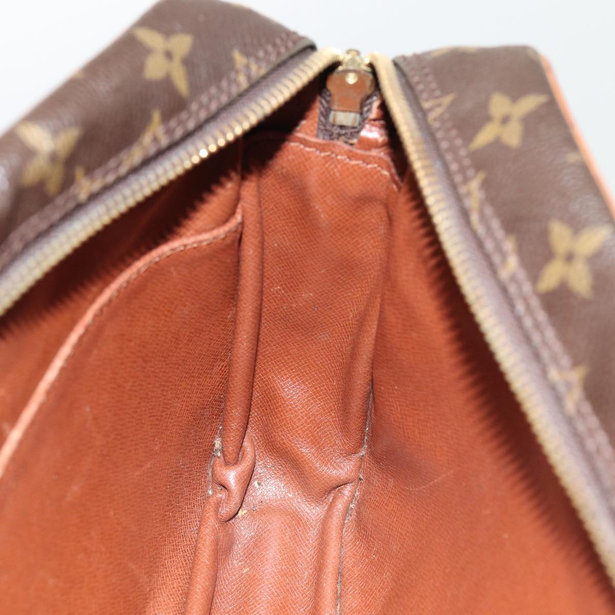 LOUIS VUITTON Monogram Compiegne 28 Clutch Bag M51845 LV Auth yb578