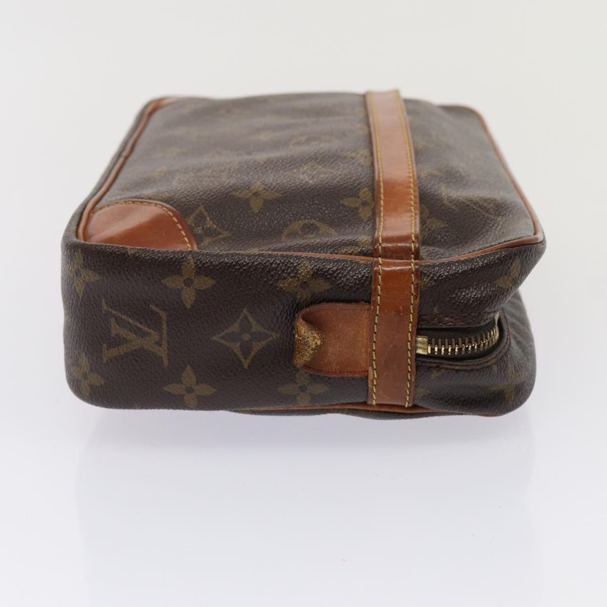 LOUIS VUITTON Monogram Compiegne 28 Clutch Bag M51845 LV Auth yb578