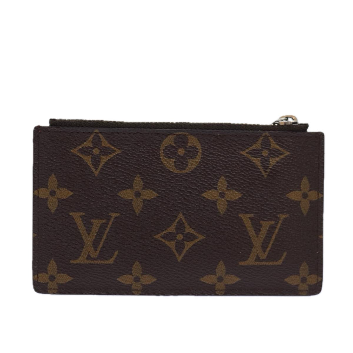 LOUIS VUITTON Pochette Cles Coin Purse Tribal mask M60213 LV Auth yb643