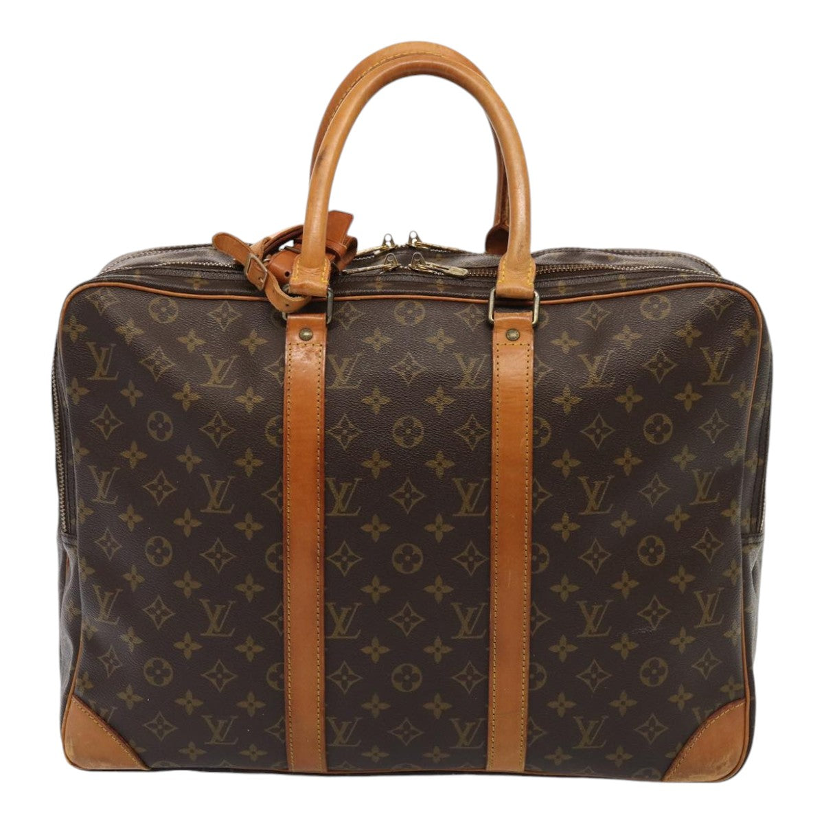 LOUIS VUITTON Monogram Sac 48 Heures Boston Bag M41383 LV Auth yb668