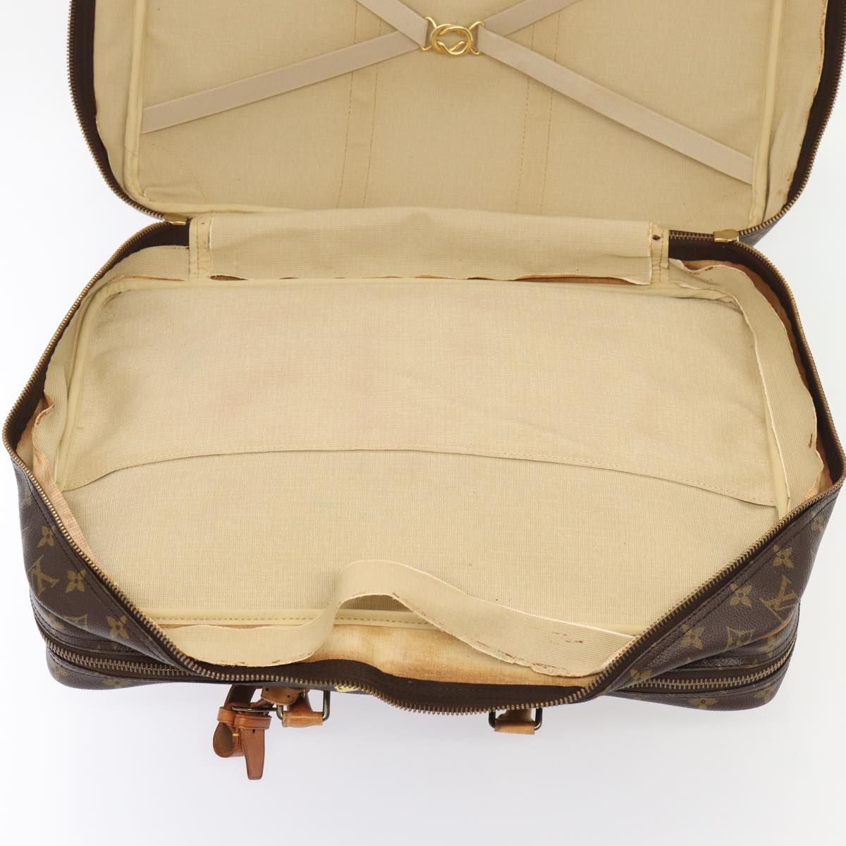 LOUIS VUITTON Monogram Sac 48 Heures Boston Bag M41383 LV Auth yb668