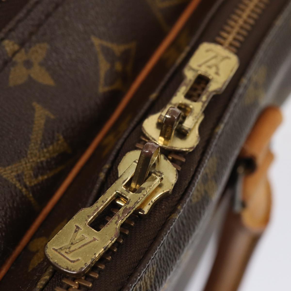 LOUIS VUITTON Monogram Sac 48 Heures Boston Bag M41383 LV Auth yb668