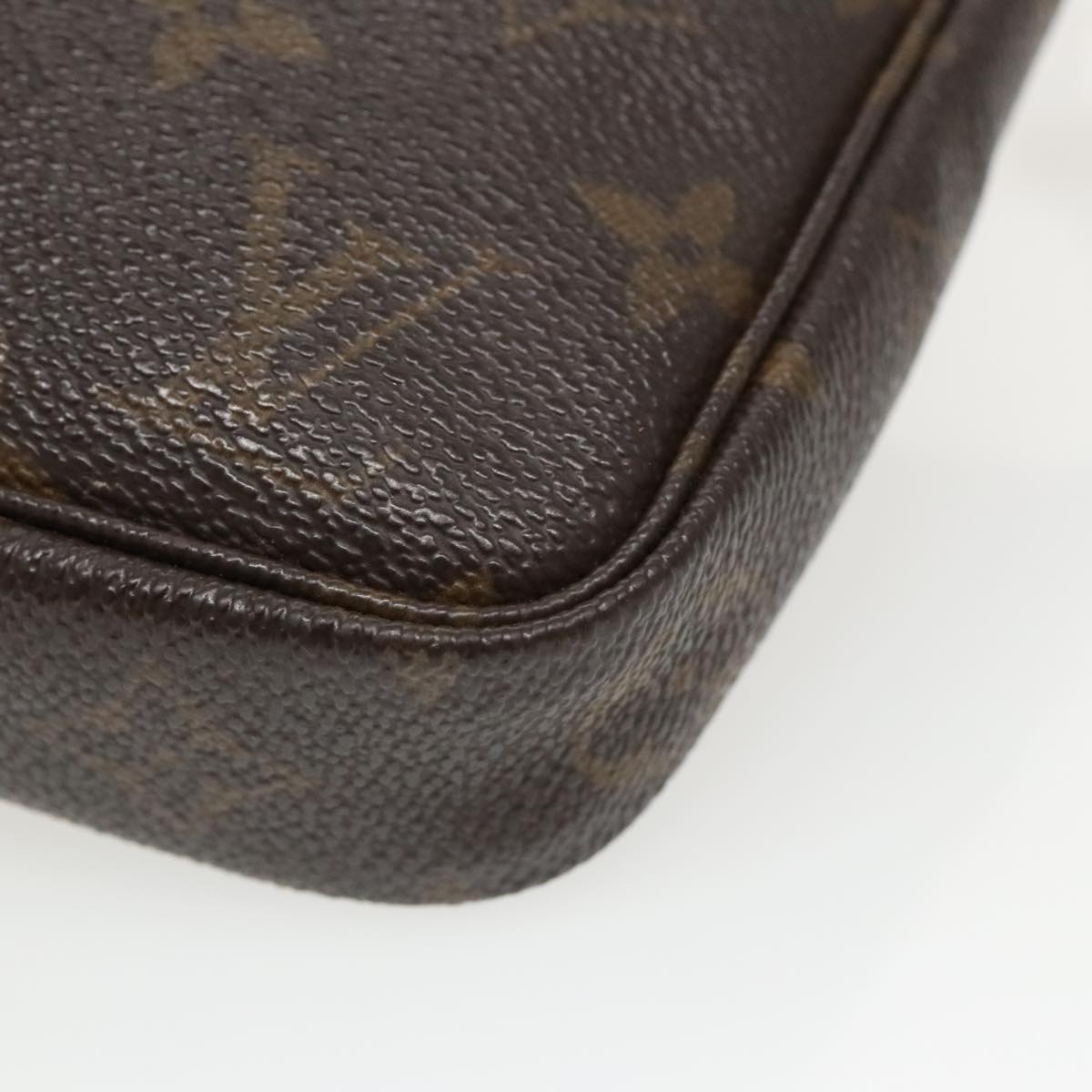 LOUIS VUITTON Monogram Pochette Accessoires Pouch M51980 LV Auth yb699