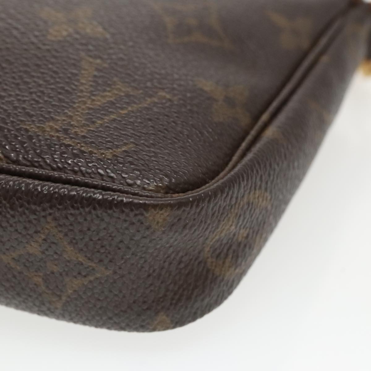 LOUIS VUITTON Monogram Pochette Accessoires Pouch M51980 LV Auth yb699