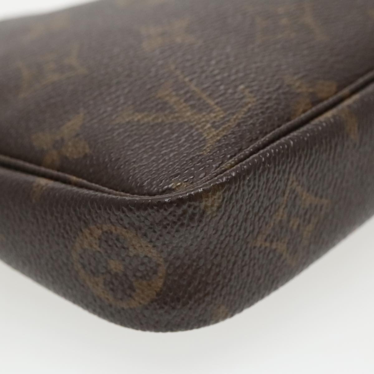 LOUIS VUITTON Monogram Pochette Accessoires Pouch M51980 LV Auth yb699