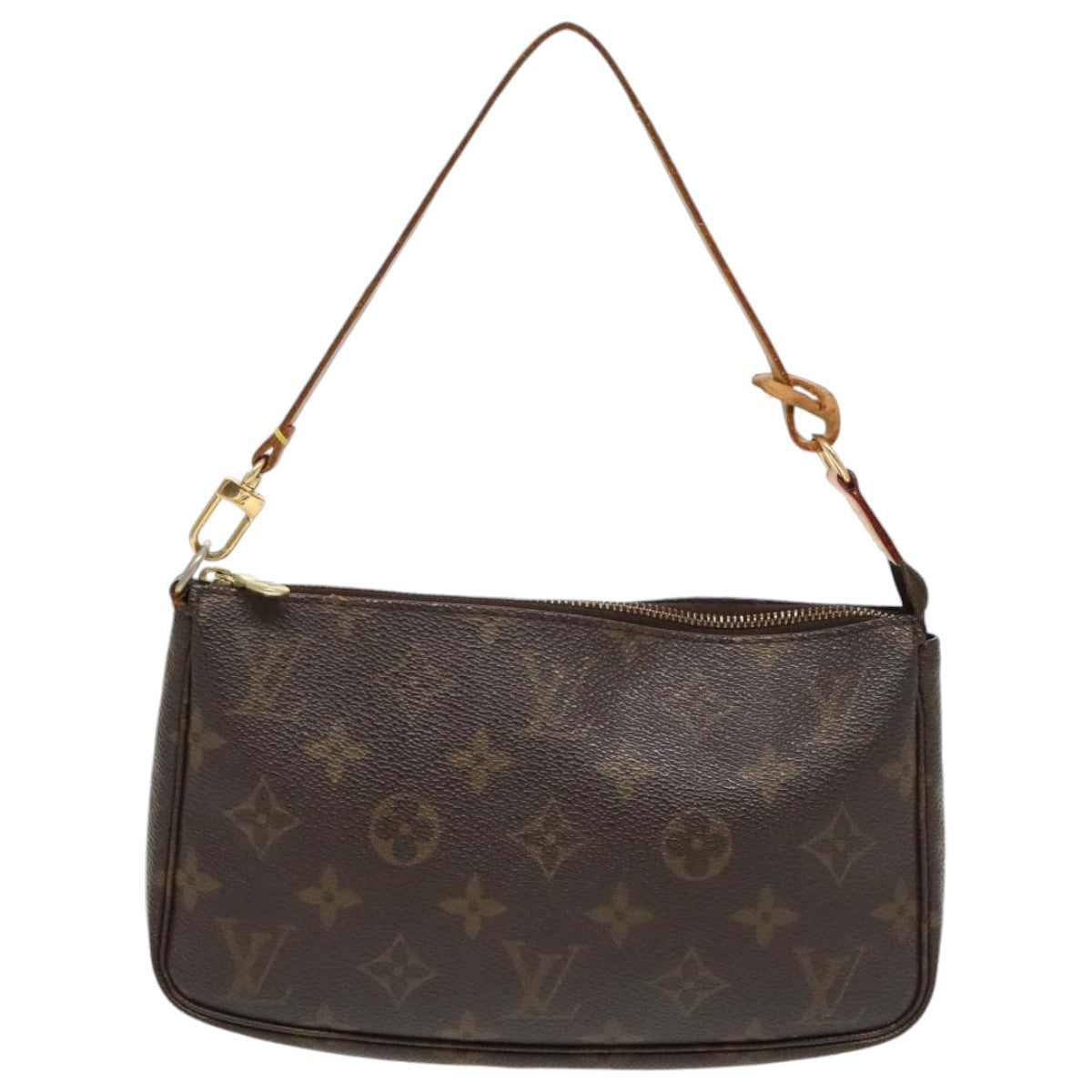 LOUIS VUITTON Monogram Pochette Accessoires Pouch M51980 LV Auth yb699