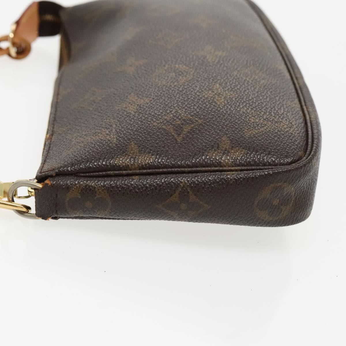 LOUIS VUITTON Monogram Pochette Accessoires Pouch M51980 LV Auth yb699