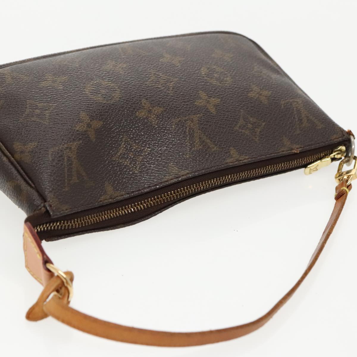 LOUIS VUITTON Monogram Pochette Accessoires Pouch M51980 LV Auth yb699