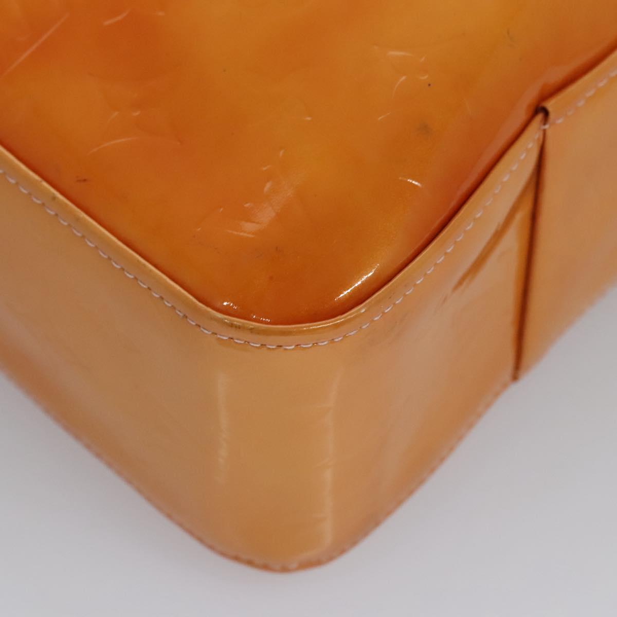 LOUIS VUITTON Monogram Vernis Columbus Bag Marshmallow Pink M91032 Auth yb774