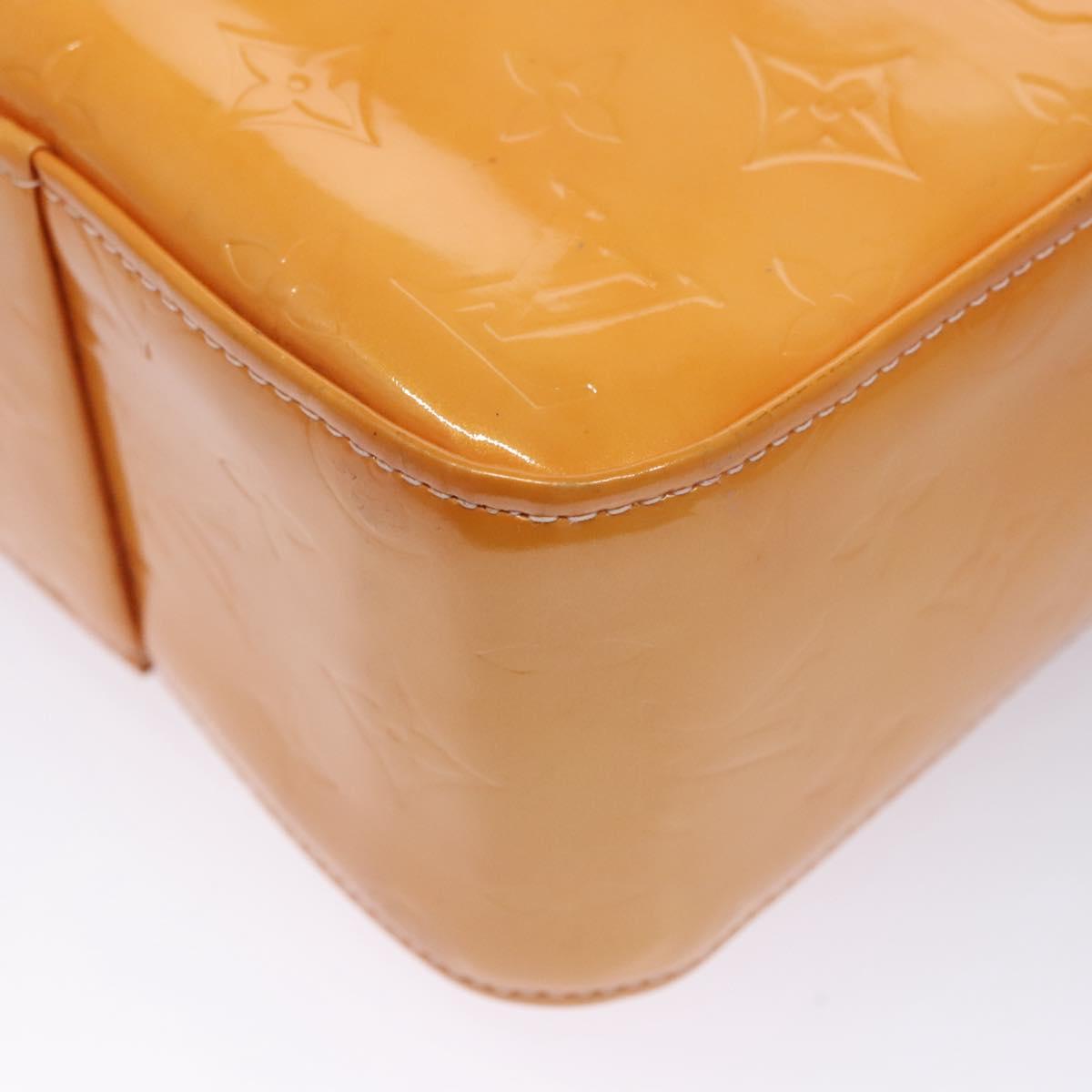 LOUIS VUITTON Monogram Vernis Columbus Bag Marshmallow Pink M91032 Auth yb774