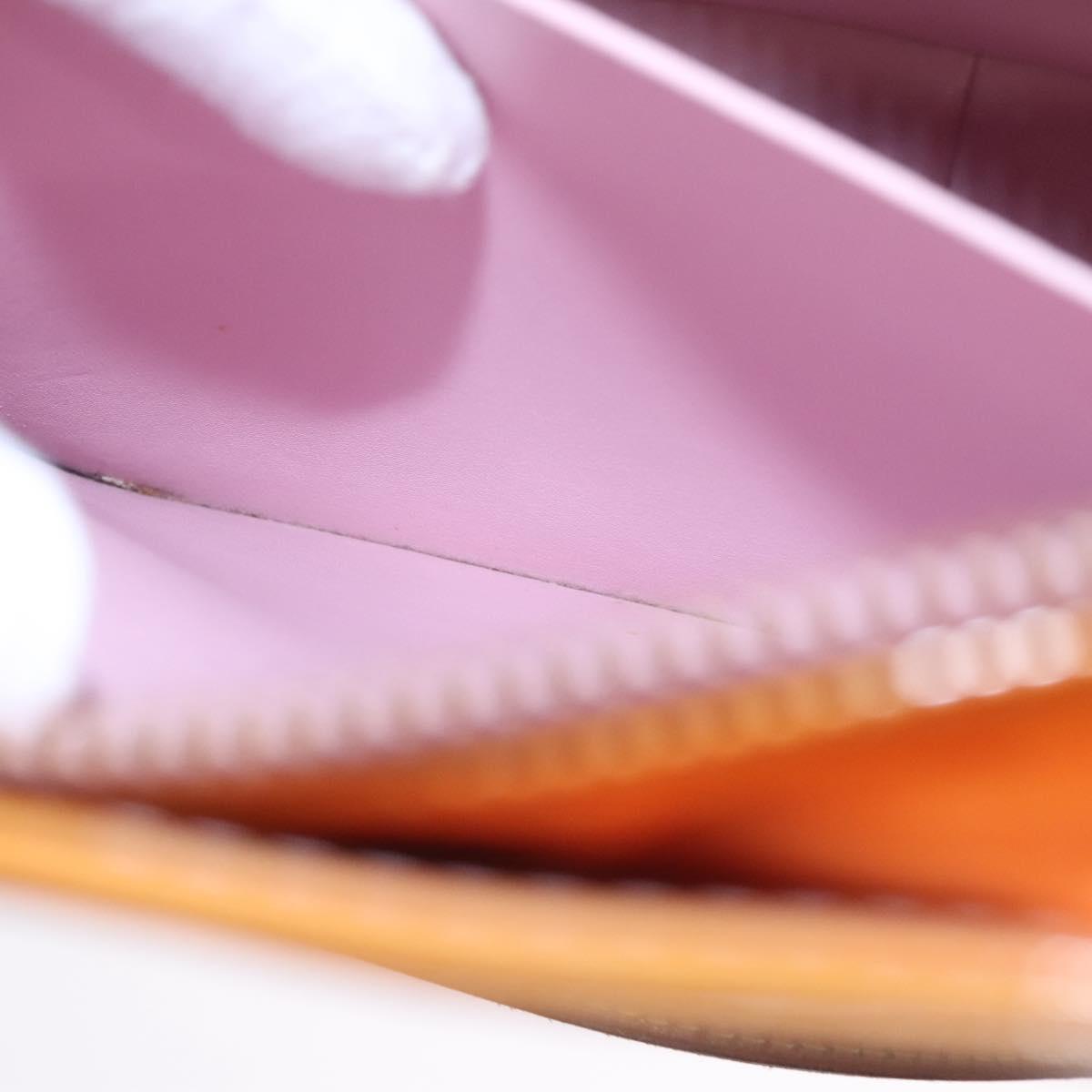 LOUIS VUITTON Monogram Vernis Columbus Bag Marshmallow Pink M91032 Auth yb774