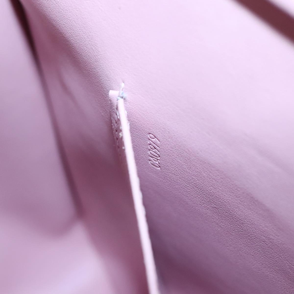 LOUIS VUITTON Monogram Vernis Columbus Bag Marshmallow Pink M91032 Auth yb774