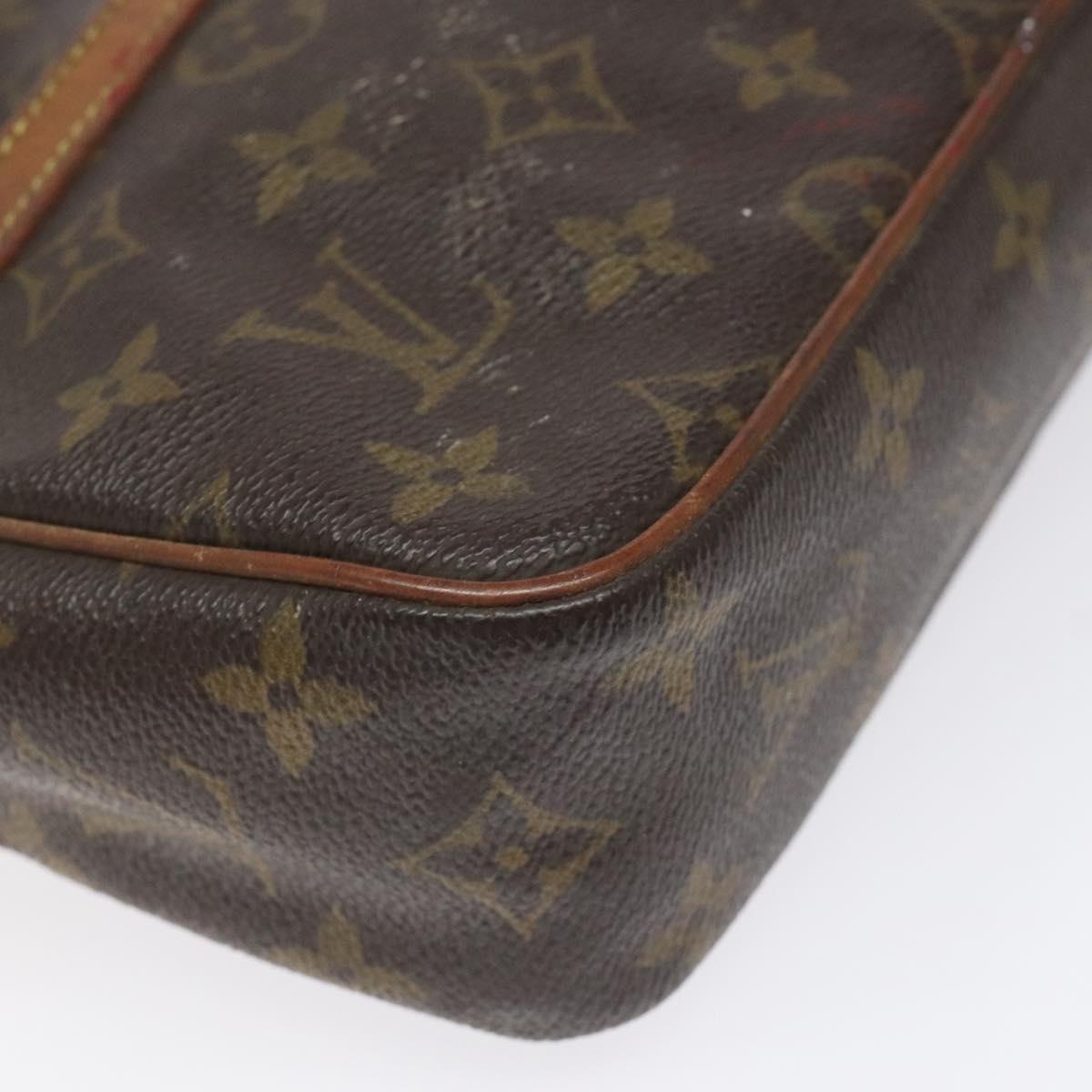 LOUIS VUITTON Monogram Compiegne 23 Clutch Bag M51847 LV Auth yb775