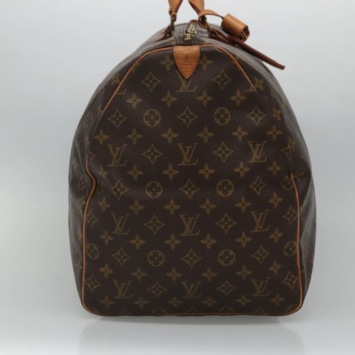 LOUIS VUITTON Monogram Keepall 60 Boston Bag M41422 LV Auth yb776