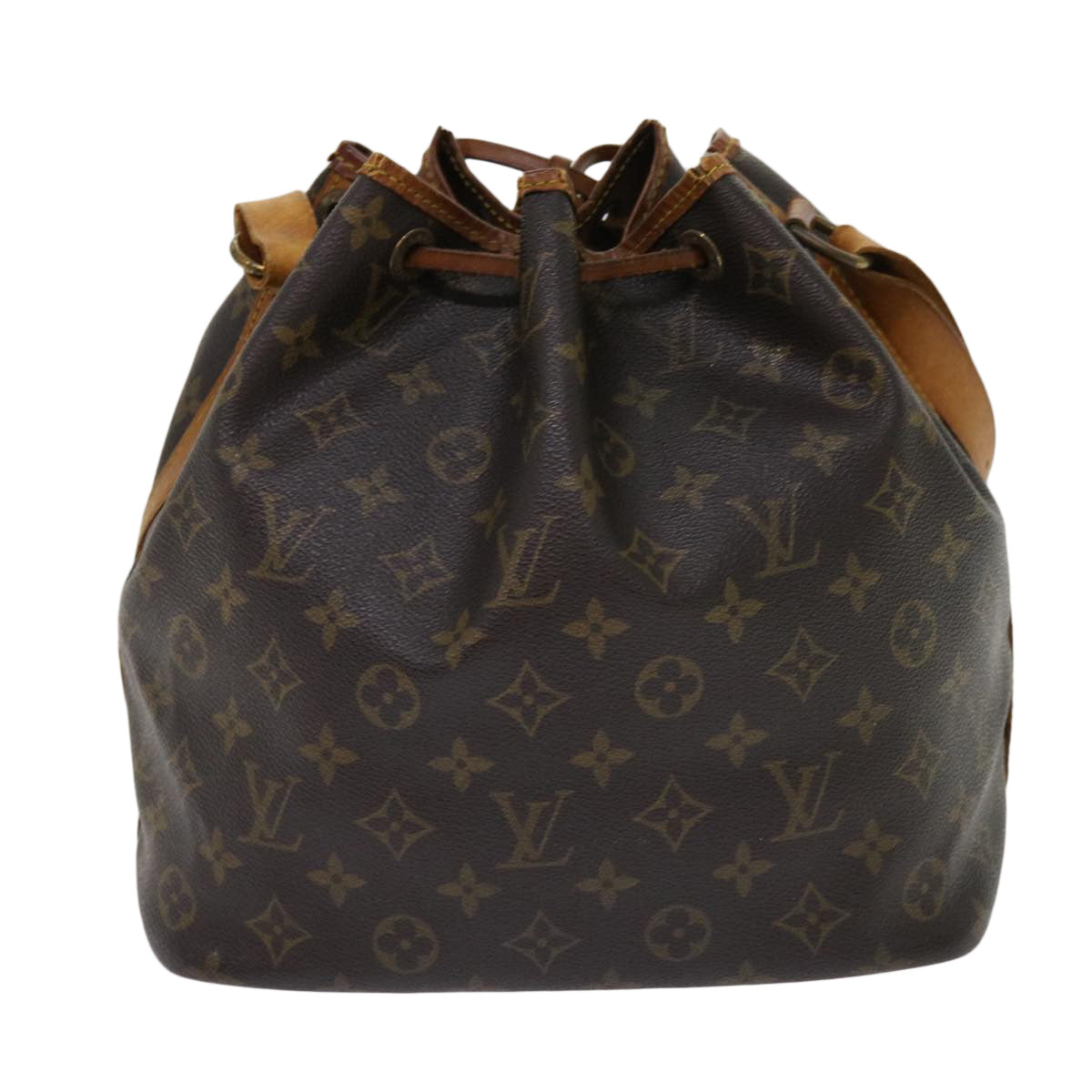 LOUIS VUITTON Monogram Petit Noe Shoulder Bag M42226 LV Auth yk10017