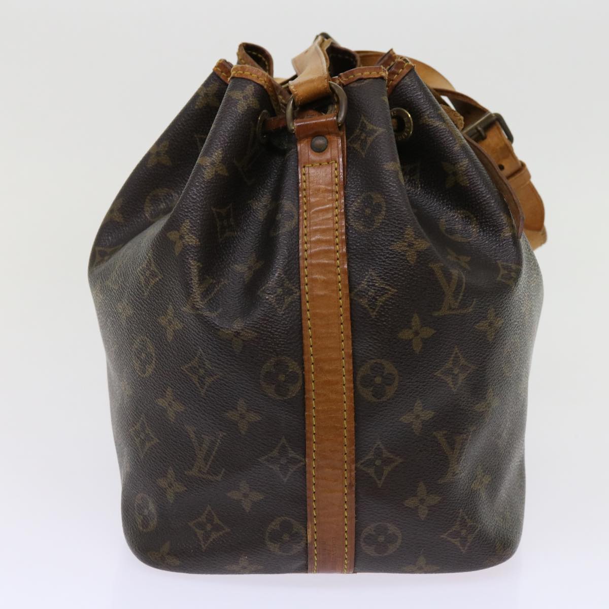 LOUIS VUITTON Monogram Petit Noe Shoulder Bag M42226 LV Auth yk10017