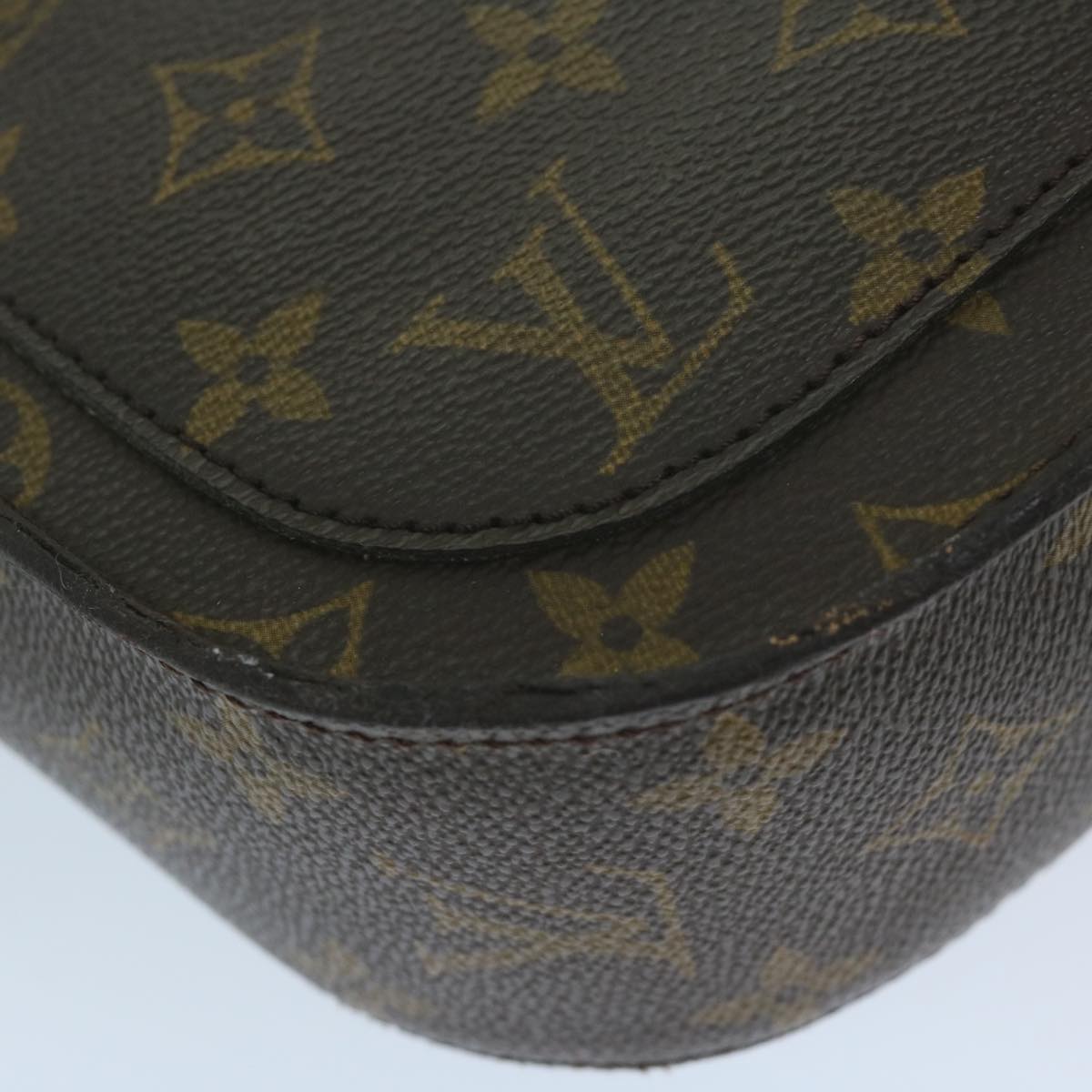 LOUIS VUITTON Monogram Saint Cloud GM Shoulder Bag M51242 LV Auth yk10087