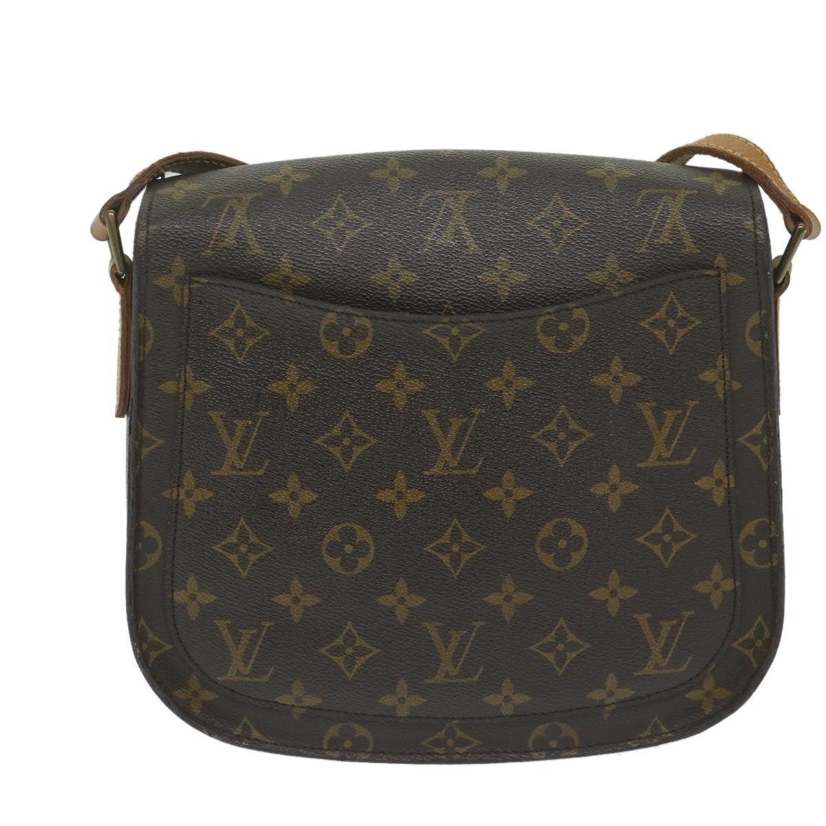 LOUIS VUITTON Monogram Saint Cloud GM Shoulder Bag M51242 LV Auth yk10087