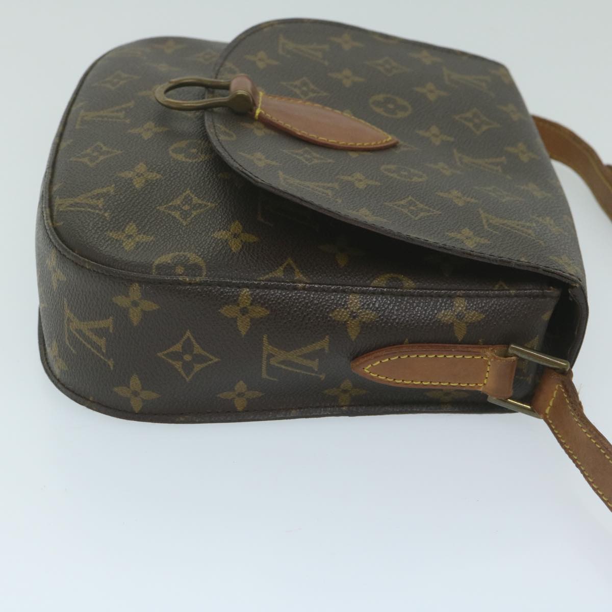 LOUIS VUITTON Monogram Saint Cloud GM Shoulder Bag M51242 LV Auth yk10087