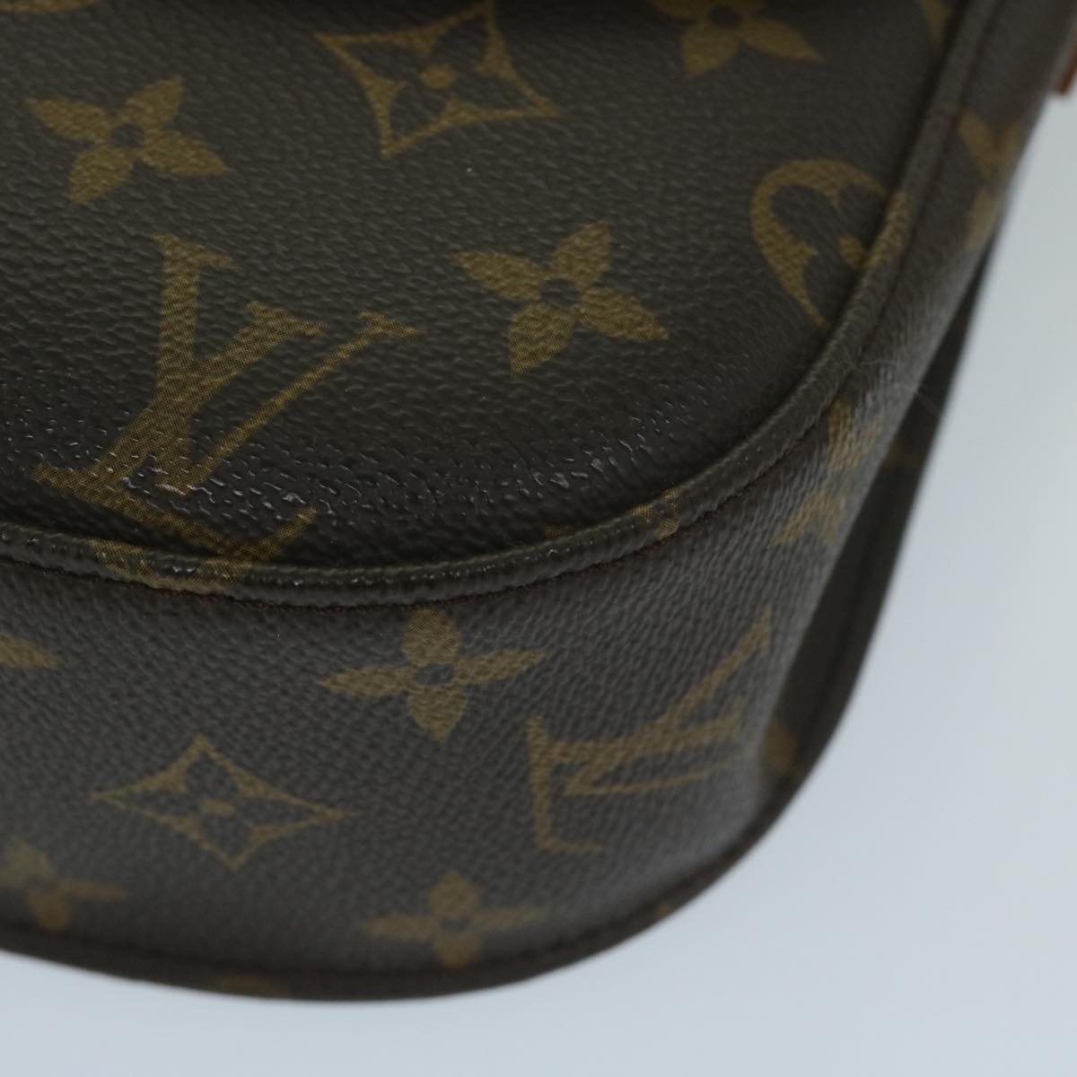 LOUIS VUITTON Monogram Saint Cloud GM Shoulder Bag M51242 LV Auth yk10092