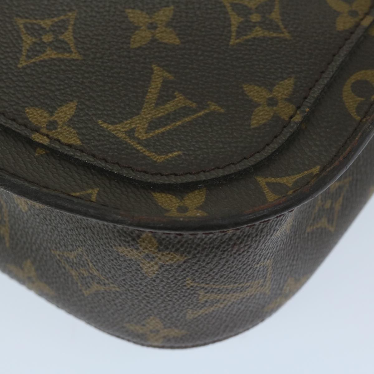 LOUIS VUITTON Monogram Saint Cloud GM Shoulder Bag M51242 LV Auth yk10092