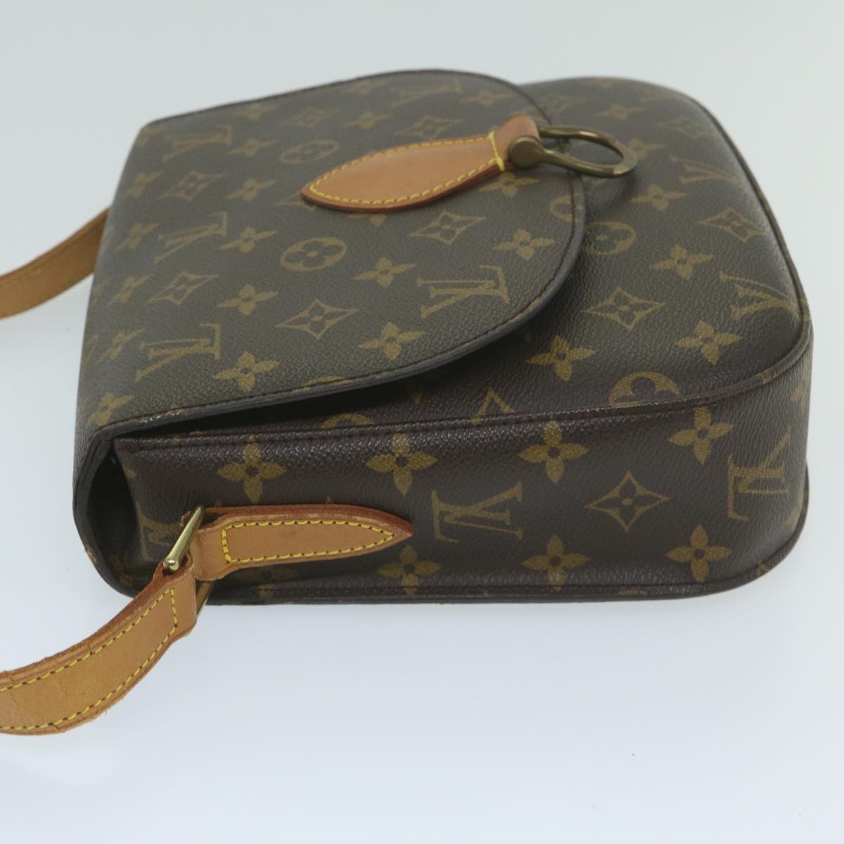 LOUIS VUITTON Monogram Saint Cloud GM Shoulder Bag M51242 LV Auth yk10092