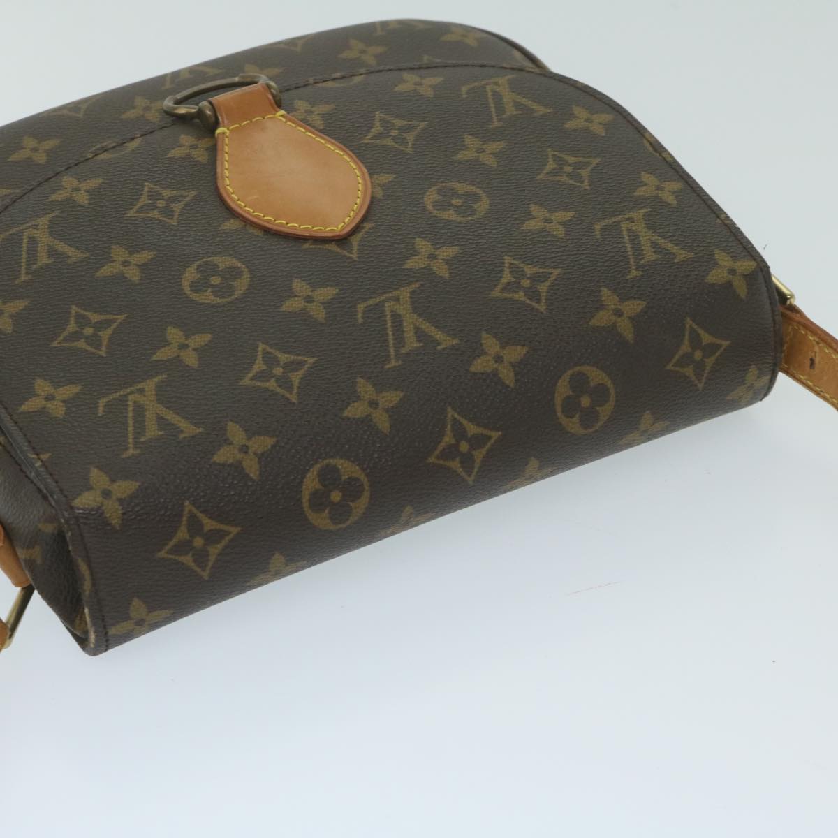 LOUIS VUITTON Monogram Saint Cloud GM Shoulder Bag M51242 LV Auth yk10092